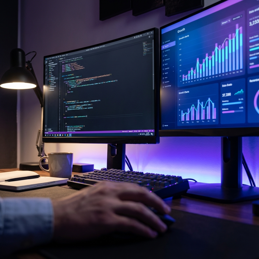 שילוב של קוד ושיווק